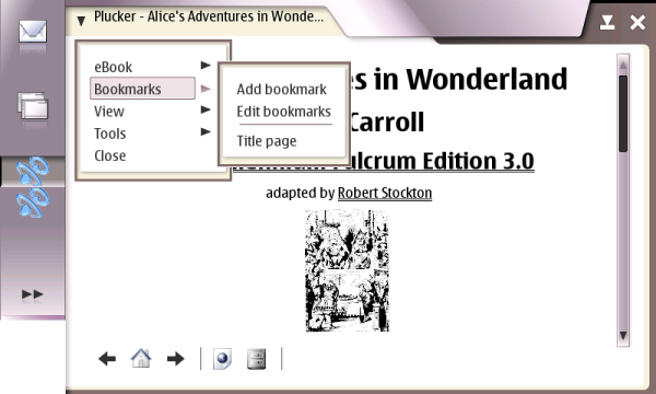 Plucker, a popular e-book reader, has been ported to Nokia 770 Maemo platform.